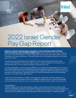 2022 Israel Gender Pay Gap Report